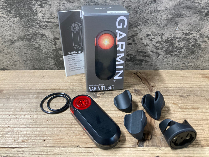 JS047 ガーミン GARMIN ヴァリア VARIA RTL515 リアビューレーダー テールライト 点灯確認済
