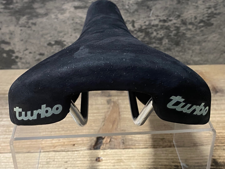 KJ062 セライタリア SELLE ITALIA turbo St ヌバック サドル 黒
