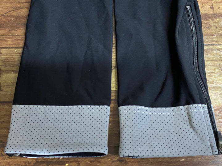 JP535 カステリ CASTELLI ビブタイツ 黒 L 裏起毛