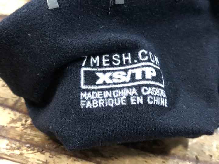 JW783 7MESH アームウォーマー 黒 XS/TP 裏起毛
