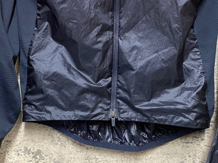 KD619 ラファ Rapha BREVET INSULATED JACKET 長袖 サイクルジャケット 紺 S 中綿