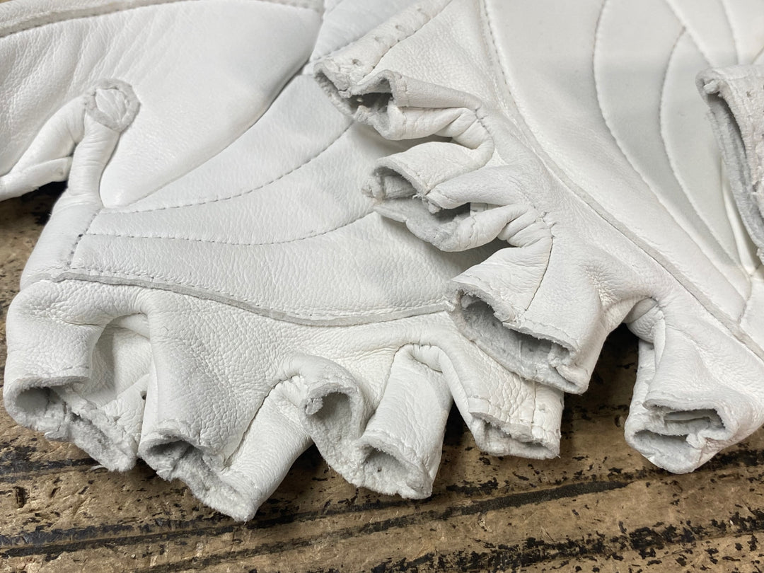 JT801 ラファ RAPHA レザー LEATHER 指切 グローブ S 白