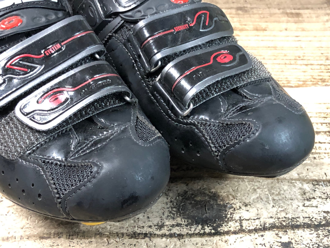 JO490 シディ SIDI ビンディングシューズ 3穴 黒 EU38