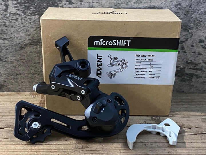 KJ394 マイクロシフト microSHIFT Advent RD-M6195M リアディレイラー 9S