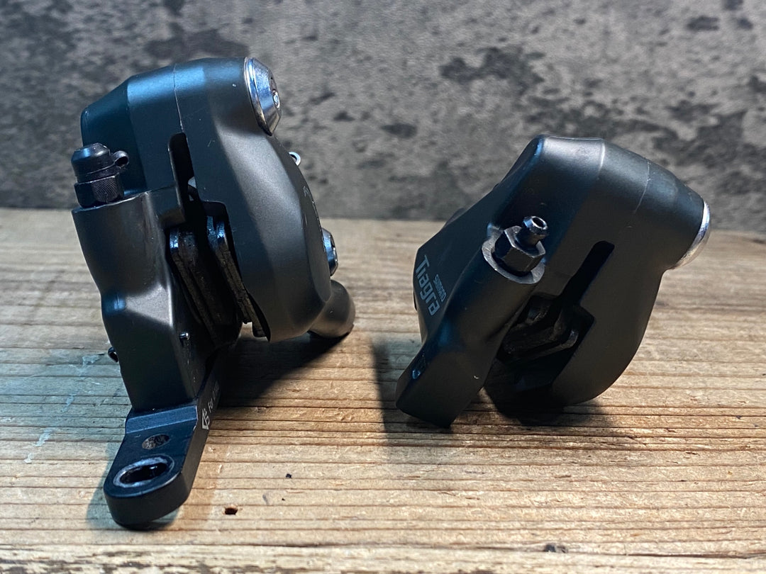 JH802 シマノ SHIMANO ティアグラ Tiagra BR-4770 油圧 ディスク ブレーキ キャリパー 前後セット