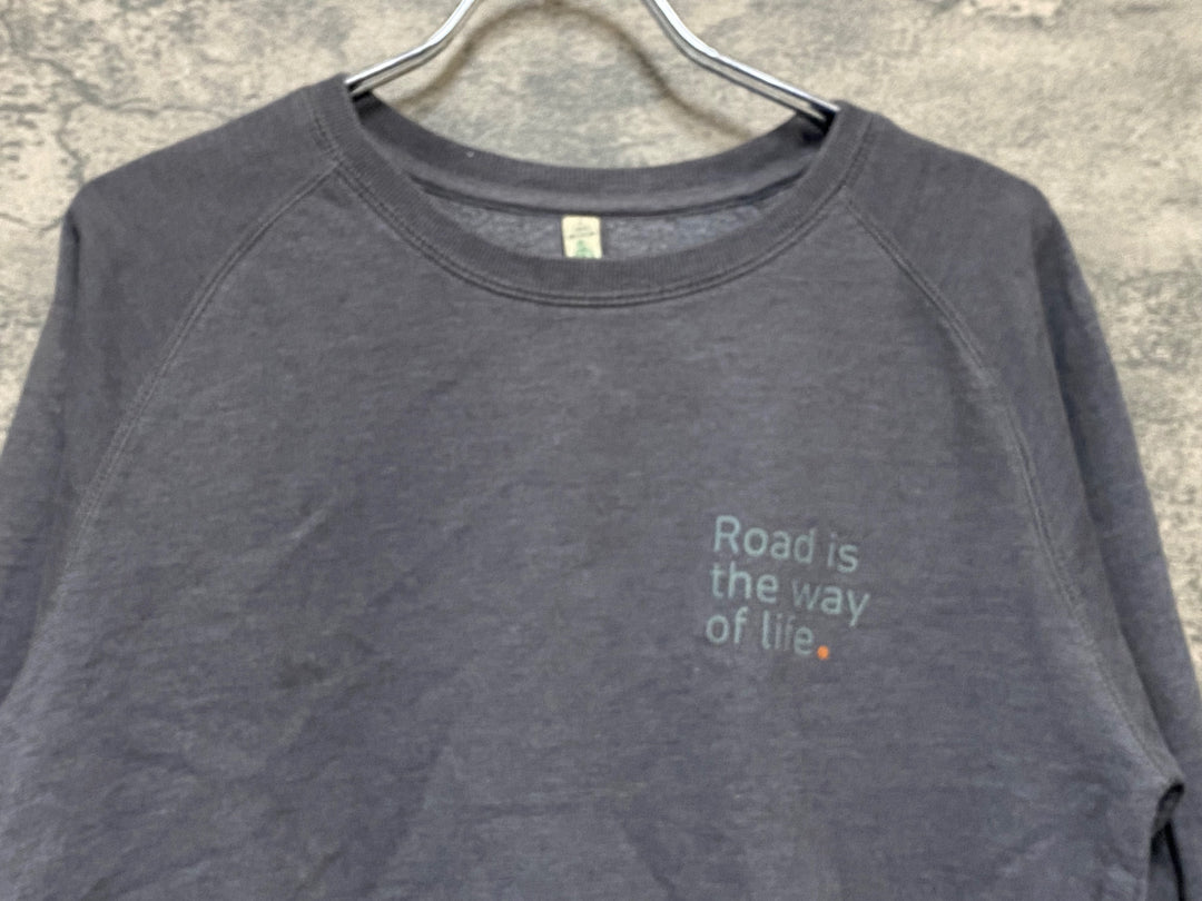 JG369 イザドア Isadore 長袖 Tシャツ グレー S 裏起毛 厚手