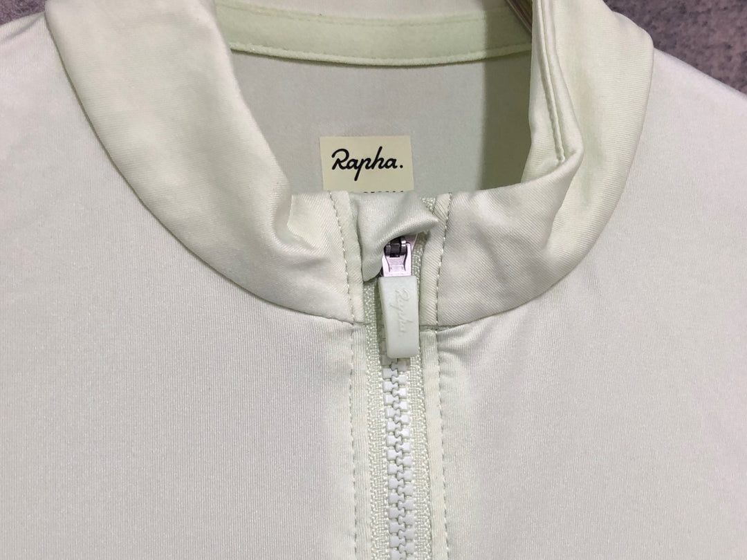 KL466 ラファ Rapha WOMEN'S LONG SLEEVE PRO TEAM TRAINING JERSEY 長袖 サイクルジャージ 黃 緑 XXS レディース