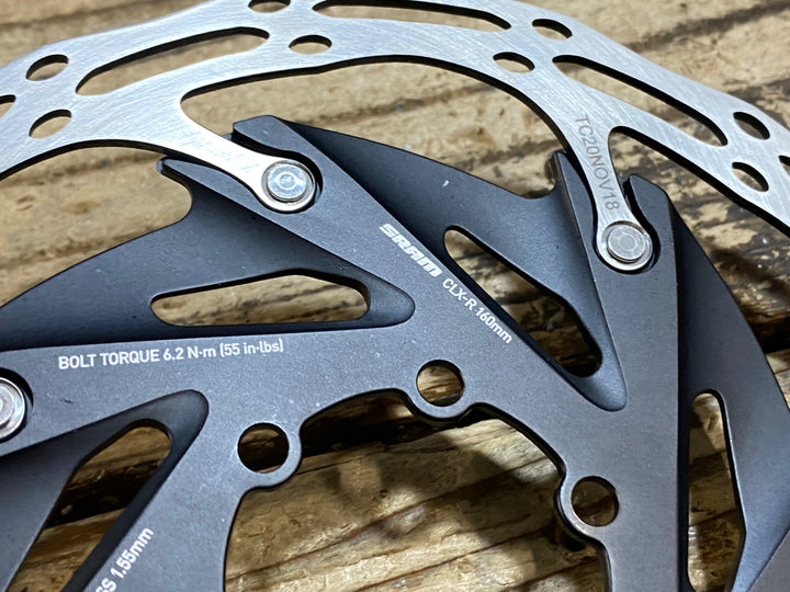 KD795 スラム SRAM CLX-R ブレーキローター Φ160 セット 6穴 1.9mm