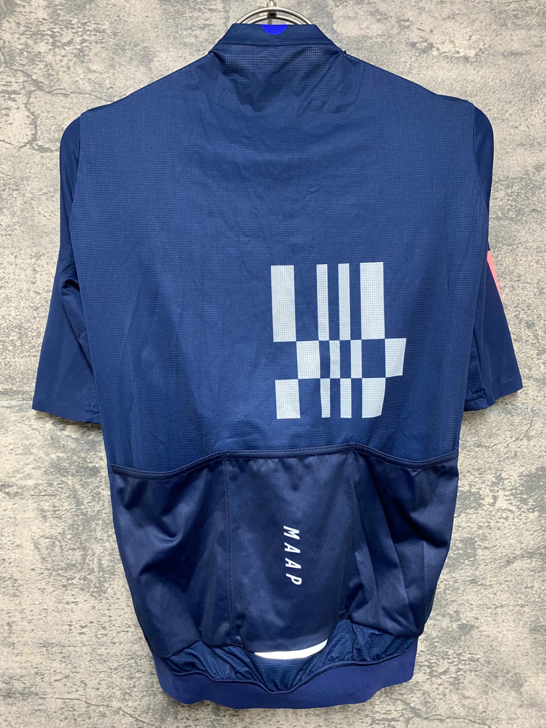 JN265 マープ MAAP PRO FIT JERSEY 半袖 サイクルジャージ 紺 S
