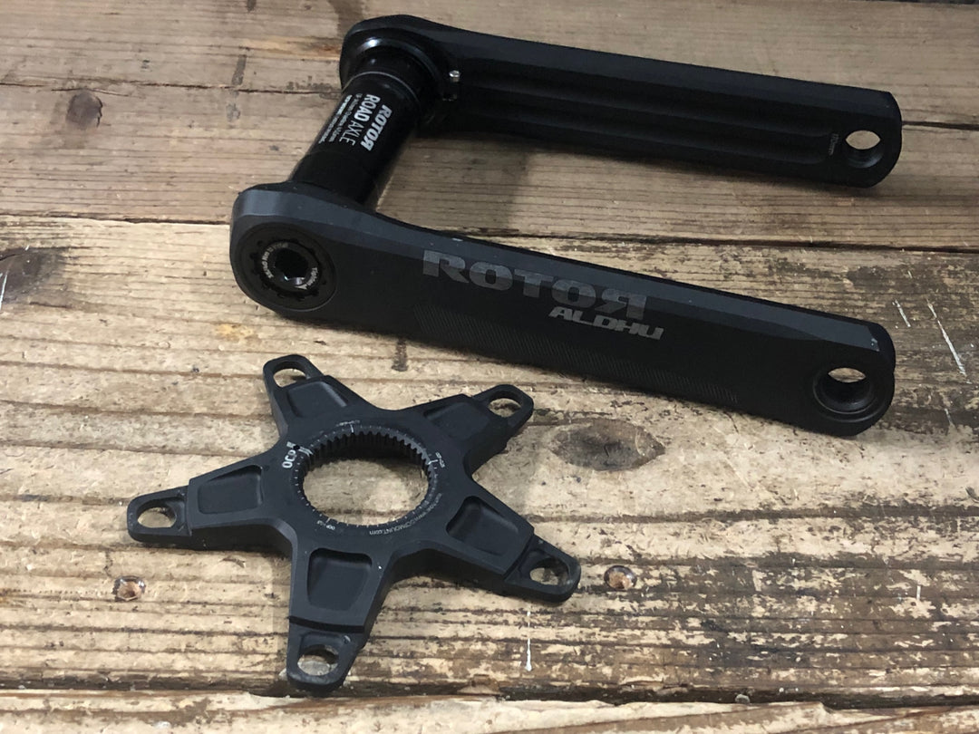 JP800 ローター ROTOR アルデュー ALDHU クランクアーム 170mm 30mmシャフト、スパイダー付属
