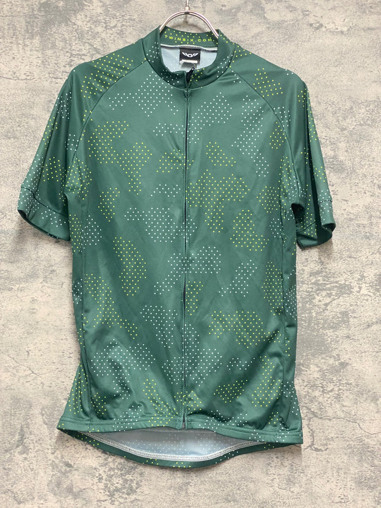 KB786 ツインシックス TWIN SIX 半袖 サイクルジャージ 緑 M – BICI