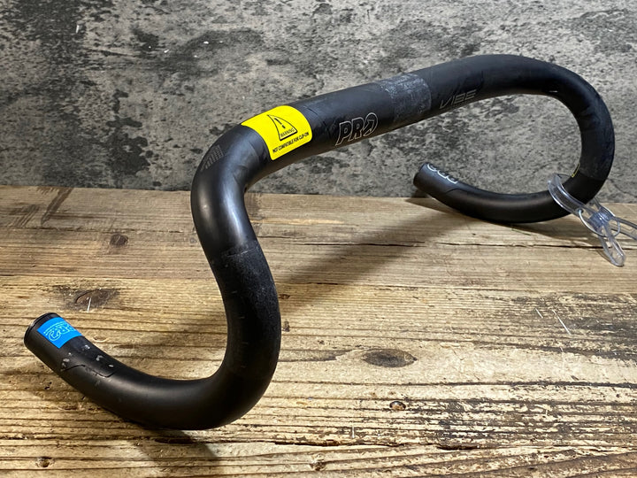 KK829 シマノプロ SHIMANO PRO VIBE SUPERLIGHT カーボン ドロップハンドル Φ31.8mm ブラケット C-C 400mm