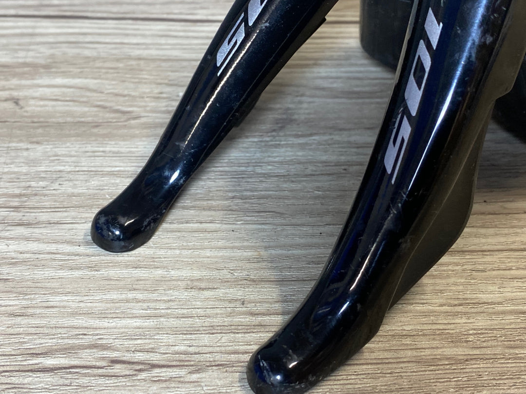 JQ038 シマノ SHIMANO 105 ST-R7020 STIレバー 2x11S 油圧 ※ネームプレート欠品