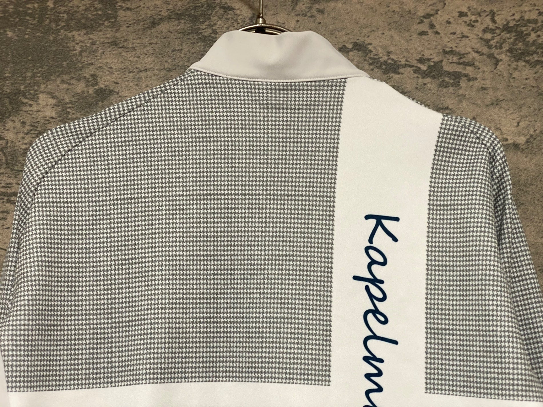 KF526 カペルミュール KAPELMUUR 長袖 サイクルジャージ 白 グレー L