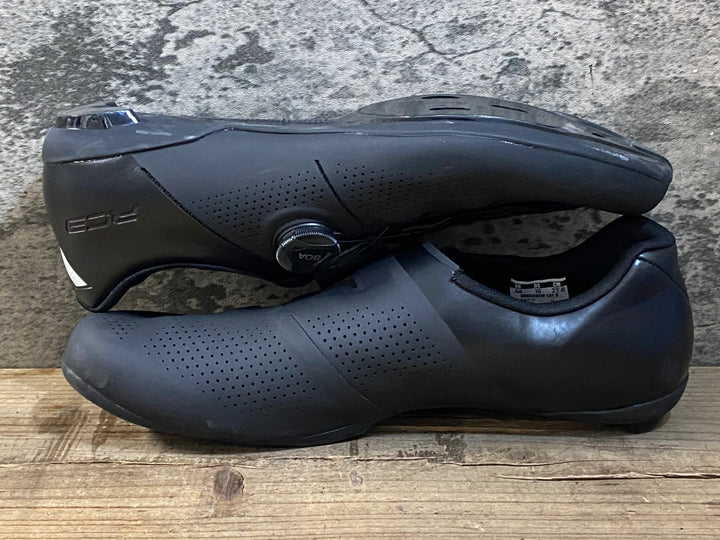 KF632 シマノ SHIMANO RC3 SH-RC302M ビンディングシューズ 黒 EU44