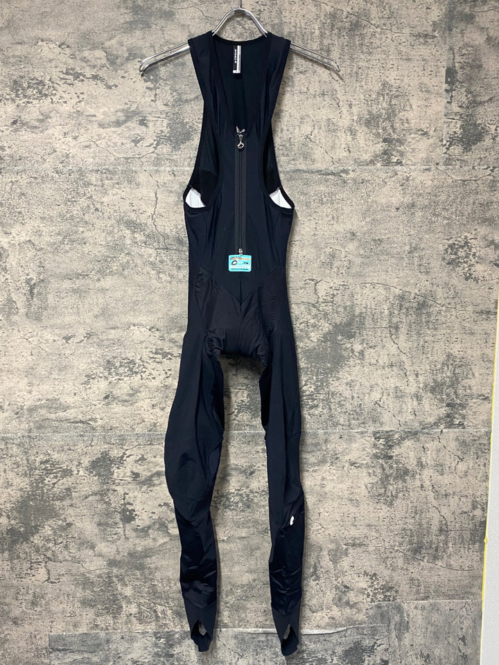 KG635 アソス assos LL.716.6 campionissimo ビブタイツ 黒 M 裏起毛 ※パッド内側汚れのためジャンク