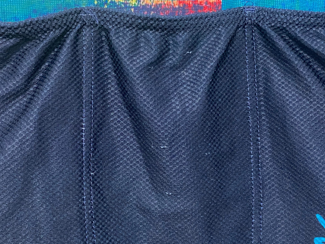 KK033 スポーツフル sportful 半袖 サイクルジャージ 白 紺 総柄 S
