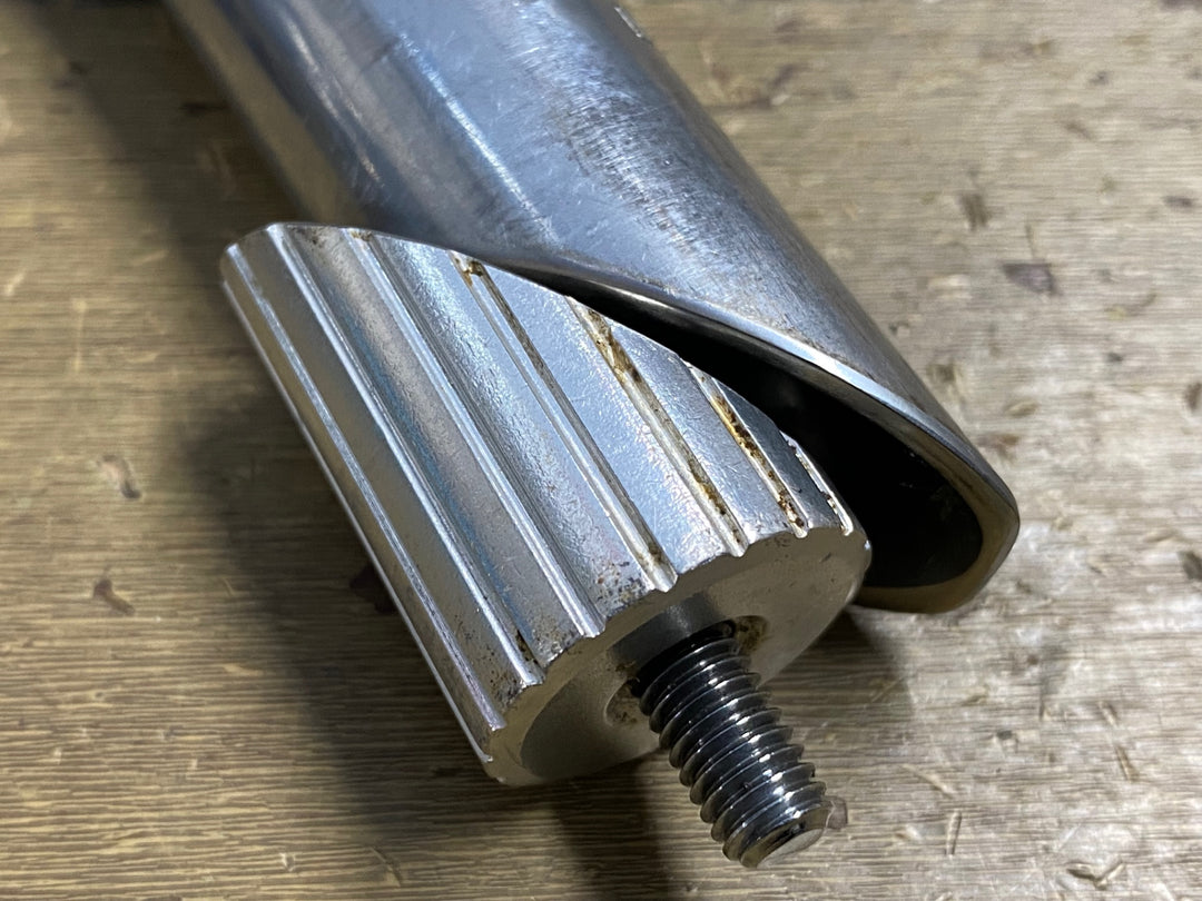 KP450 日東 NITTO UI-2 クロモリ スレッドステム 80ｍｍ Φ26.0 Φ22.2