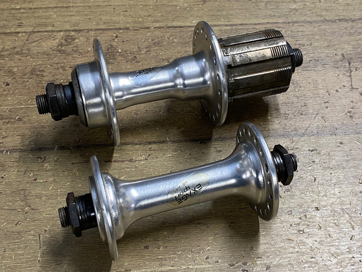 KO803 シマノ SHIMANO エクセージ EXAGE HB-A450 FH-A450 ハブ 前後セット 36H/36H OLD100mm/126mm