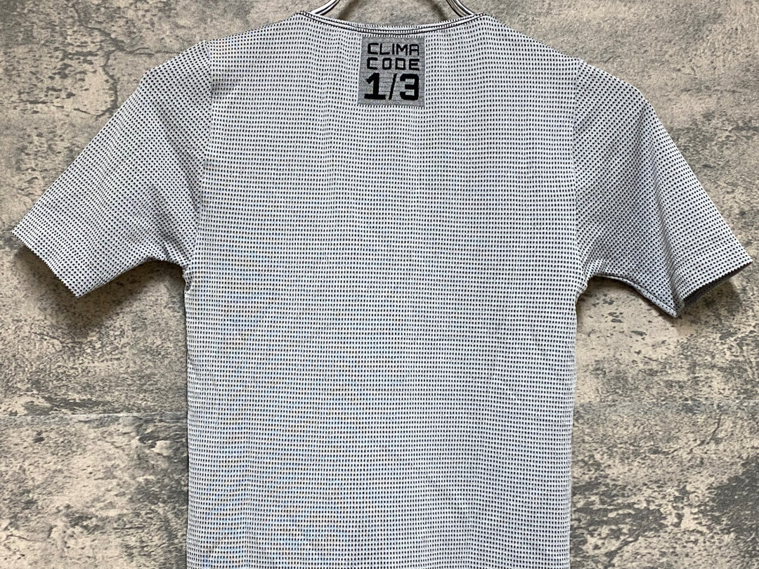 KQ173 アソス ASSOS 半袖 ベースレイヤー インナー グレー M/L