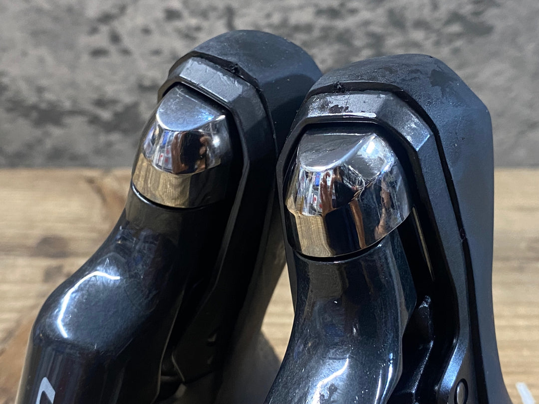 KE841 シマノ SHIMANO アルテグラ ULTEGRA ST-R8020 STIレバー 2×11S 左右セット ※レバークランプ部ひび割れ
