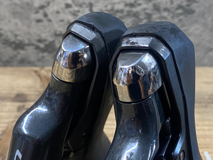 KE841 シマノ SHIMANO アルテグラ ULTEGRA ST-R8020 STIレバー 2×11S 左右セット ※レバークランプ部ひび割れ