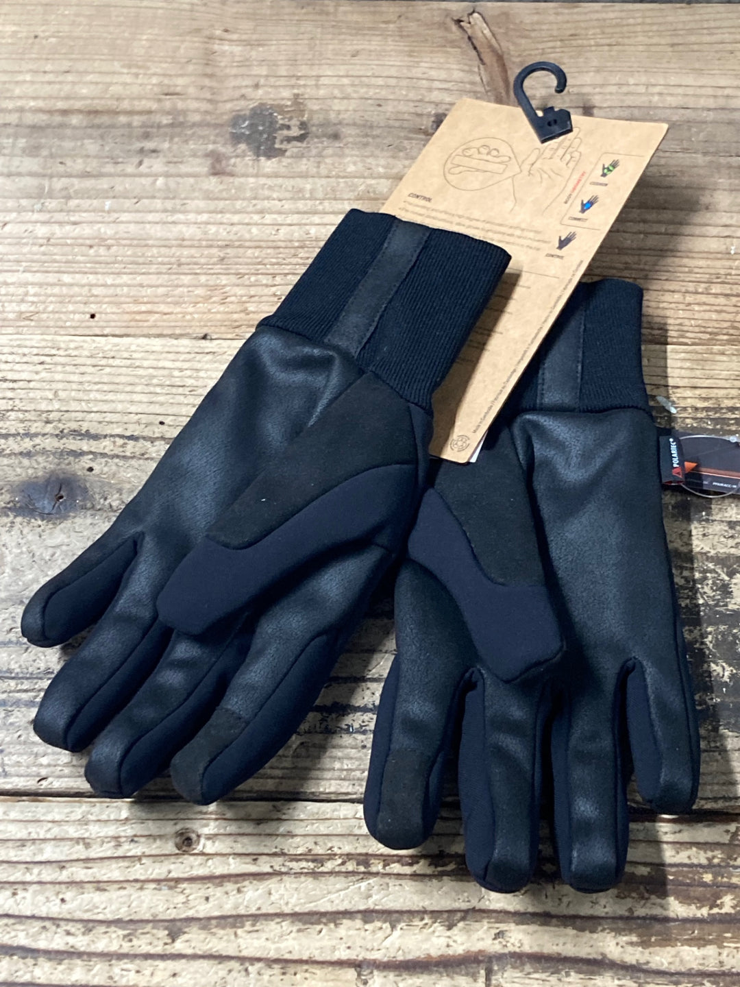 JV595 スペシャライズド SPECIALIZED SOFTSHELL DEEP WINTER 長指 グローブ 黒 S 裏起毛