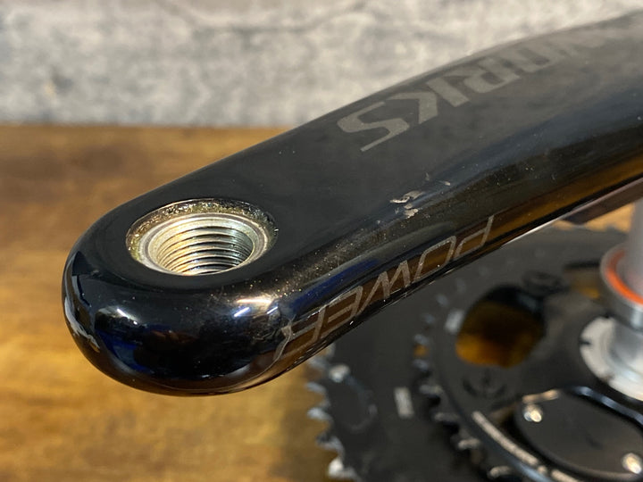 KO772 スペシャライズド SPECIALIZED S-WORKS POWER カーボンクランク 170mm 52/36T パワーメーター 両足計測 ※接続不良のためジャンク