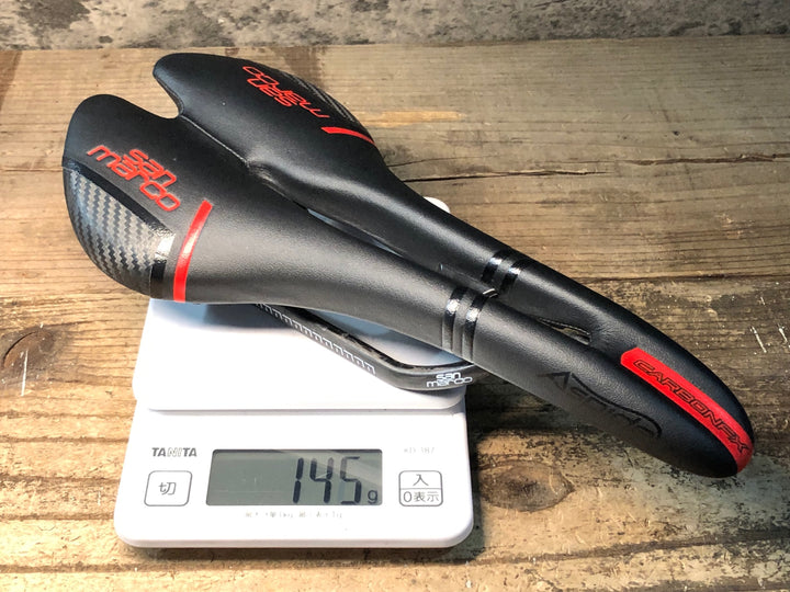 JJ502 セラサンマルコ selle sanmarco ASPIDE CARBON FX カーボンレール サドル 黒/赤