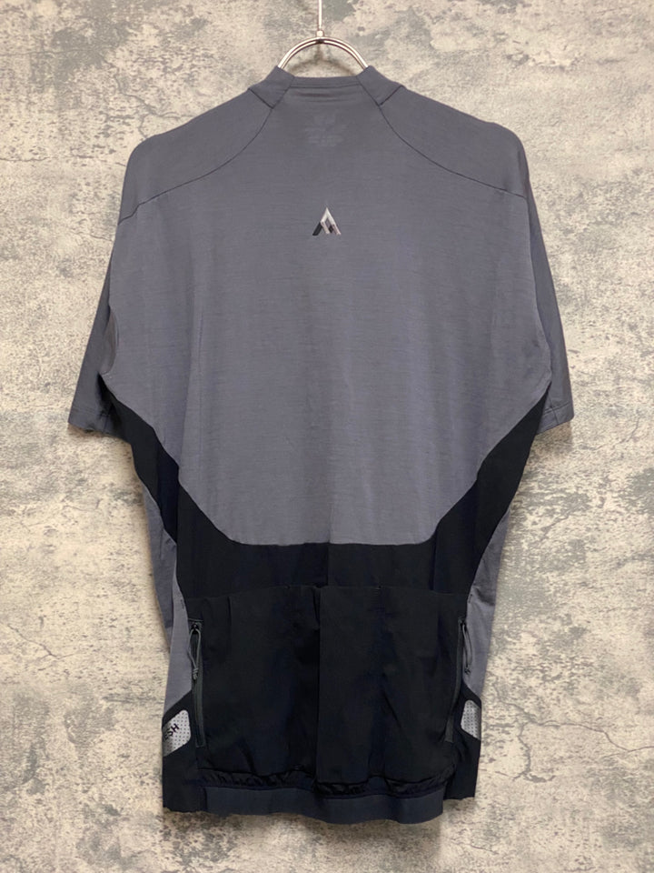 KF379 セブンメッシュ 7MESH 半袖 サイクルジャージ グレー M