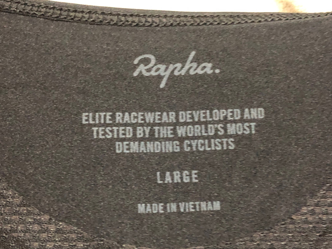 KE040 ラファ Rapha PRO TEAM BASE LAYER SHORT SLEEVE 半袖 ベースレイヤー 黒 L