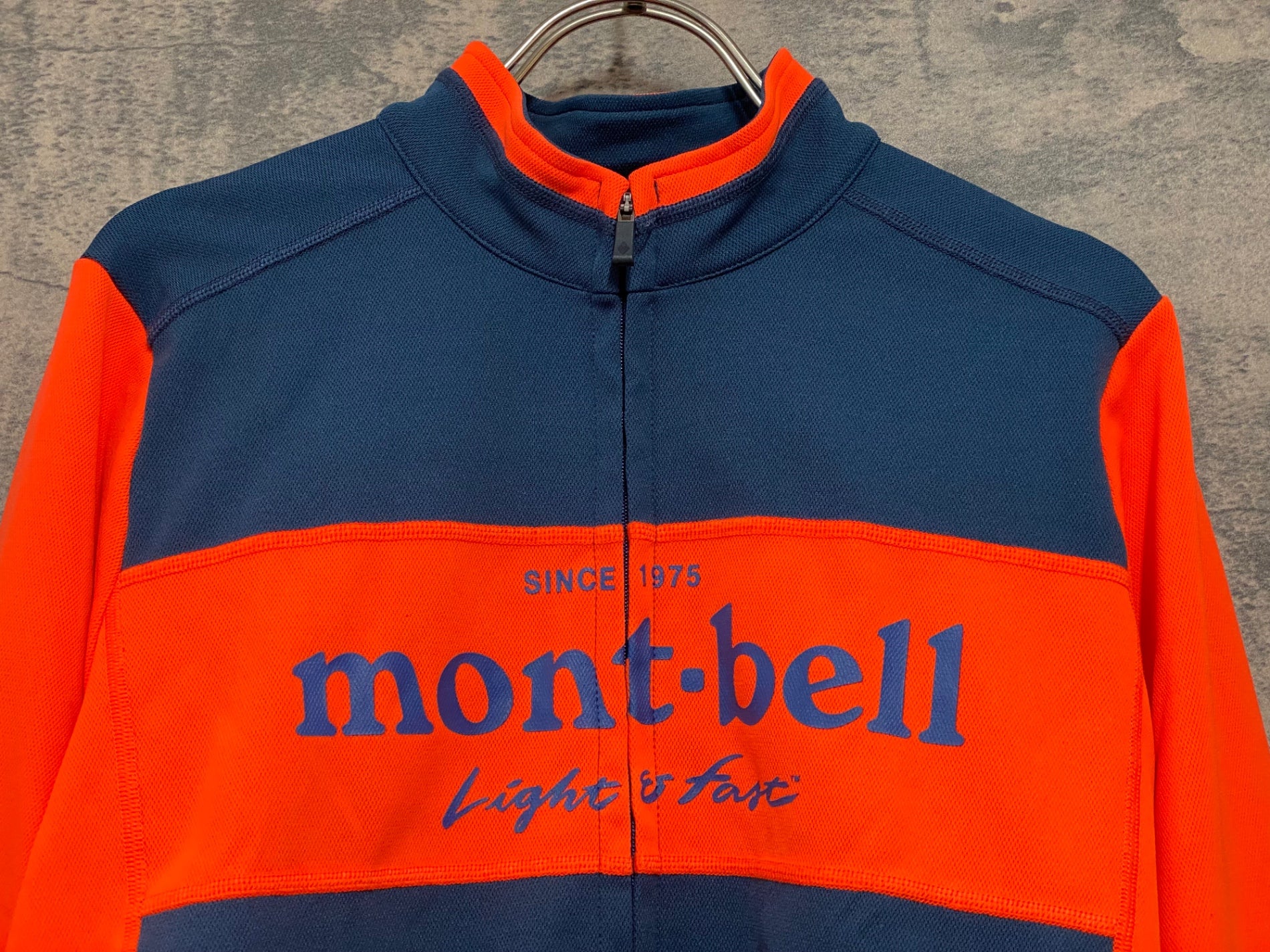 Mont-bell サイクルジャージ XL JY974 モンベル mont-bell ウィックロン ZEROサーマル 長袖 サイクル
