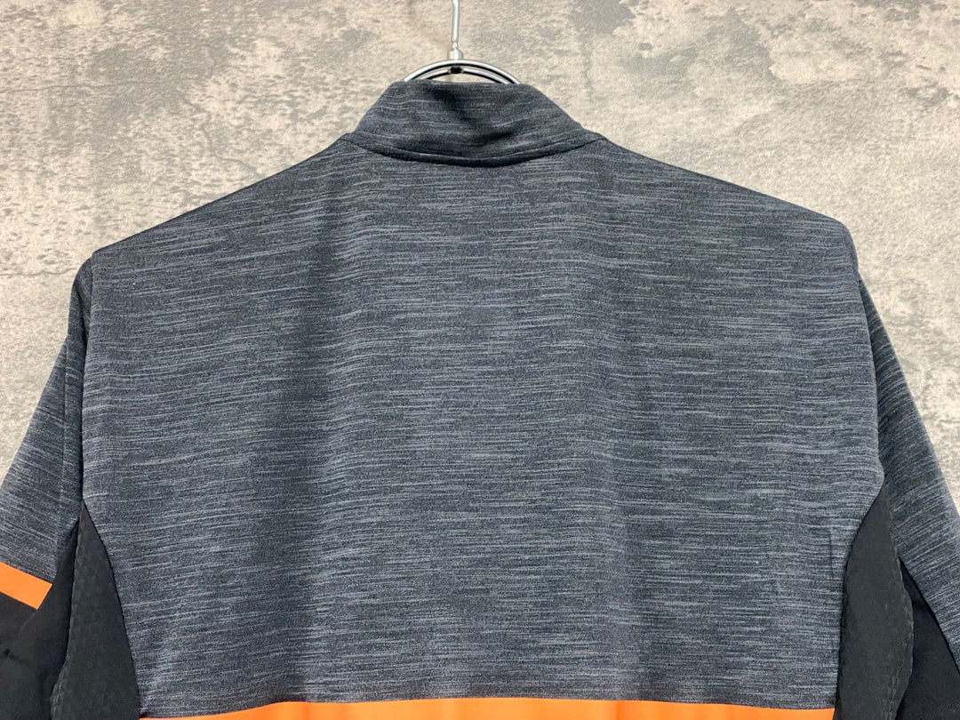 JV336 スポーツフル sportful 半袖 サイクルジャージ 黒グレー M