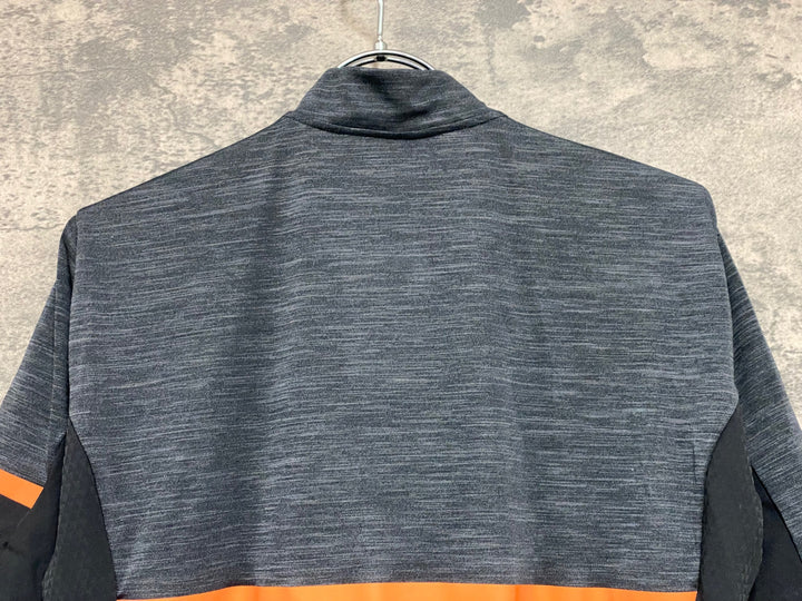JV336 スポーツフル sportful 半袖 サイクルジャージ 黒グレー M