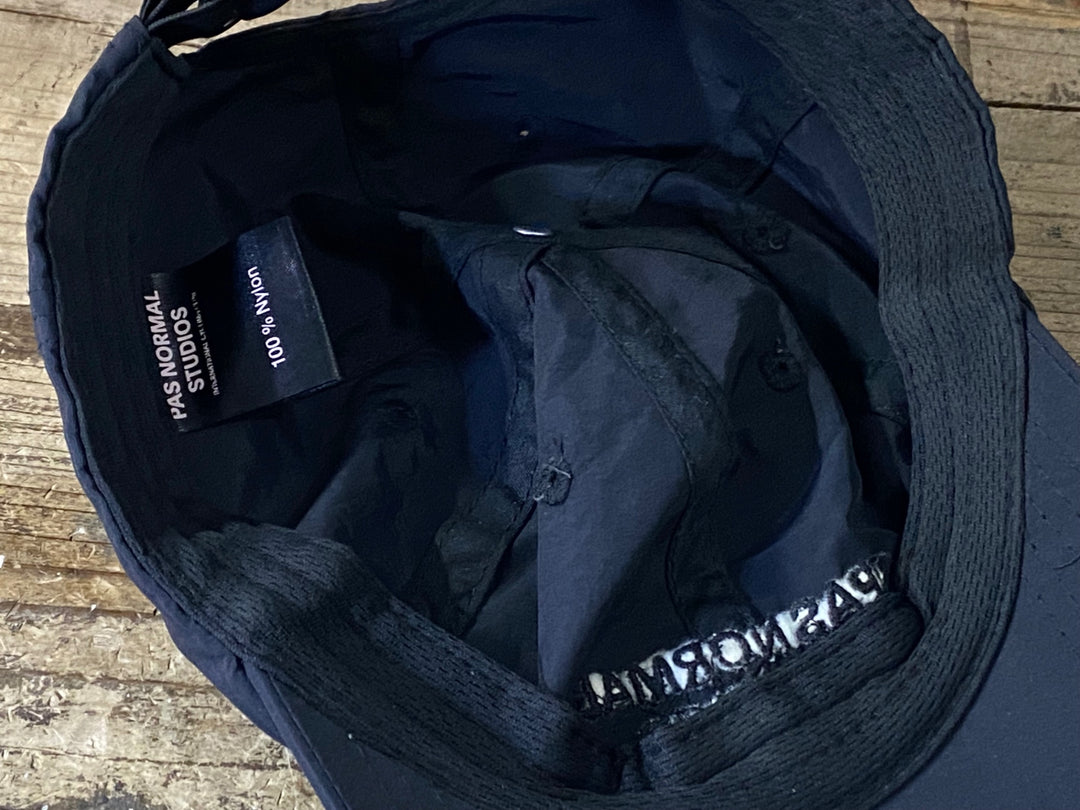 JV861 パスノーマルスタジオ PAS NORMAL STUDIOS キャップ 黒 ベルクロ