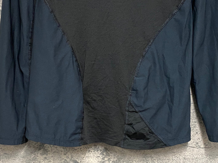 JV845 ゴア GORE BIKE WEAR 長袖 ベースレイヤー 黒 L 裏起毛 WINDSTOPPER