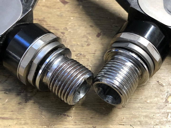KH806 シマノ SHIMANO デュラエース DURA-ACE PD-R9100 ビンディングペダル SPD-SL 青クリート付