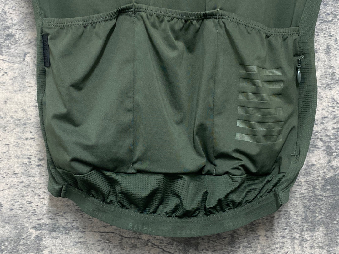 JX037 ラファ Rapha PRO TEAM LIGHTWEIGHT JERSEY 半袖 サイクルジャージ 緑 XS