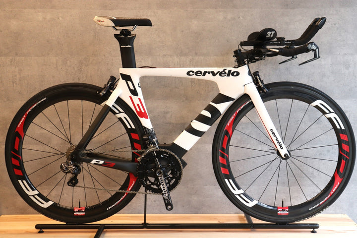 【訳あり】 サーヴェロ CERVELO P3 2014モデル 48サイズ アルテグラ 6870 MIX 11S Di2 カーボン トライアスロンバイク TTバイク 【さいたま浦和店】