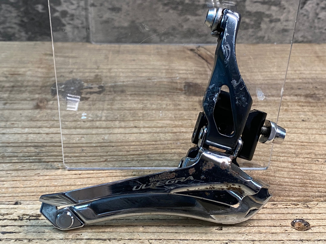 JM058 シマノ SHIMANO アルテグラ ULTEGRA FD-6800 フロントディレイラー 2S 直付