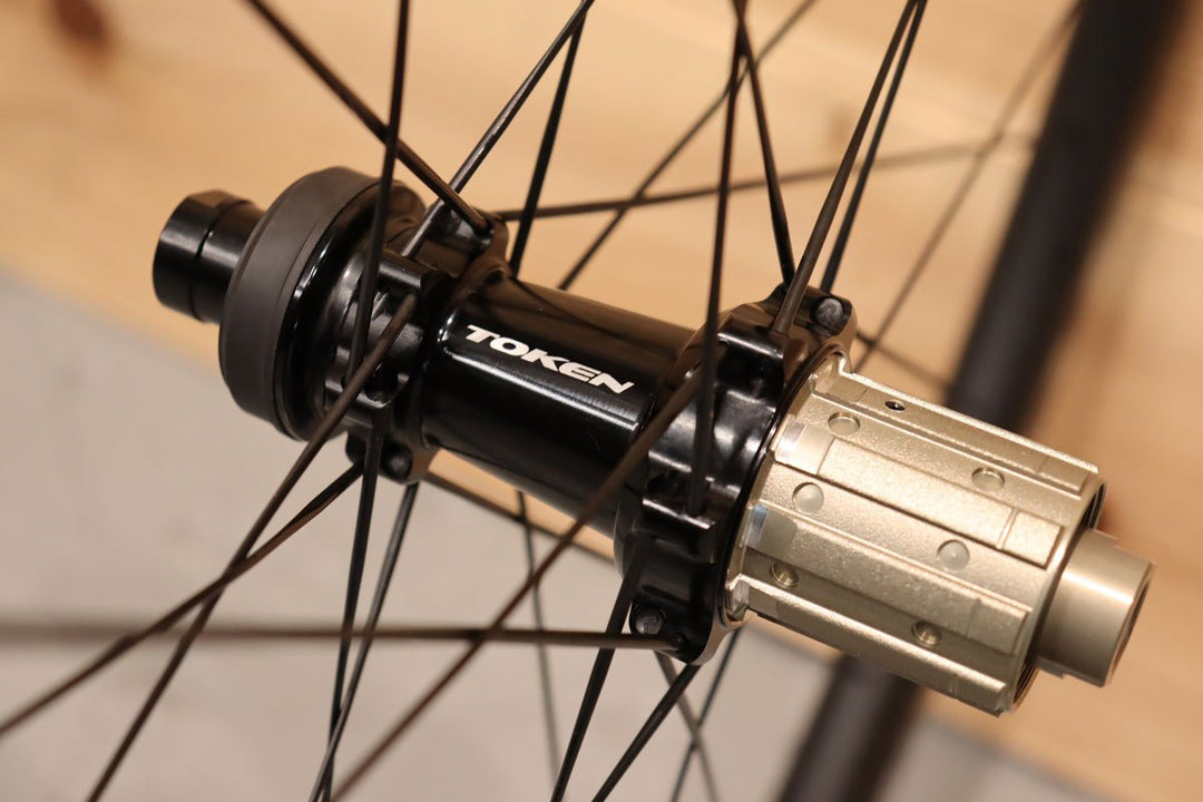 トーケン TOKEN ヴェントス VENTOUS DISC PRIME カーボン ディスク ホイールセット シマノ11s 未使用品 【千葉店】