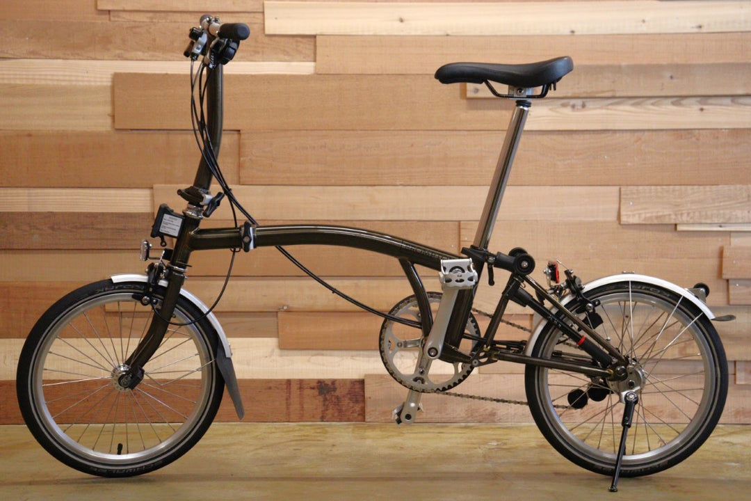 ブロンプトン BROMPTON S6L 2×3速 BLACK LACQUER 2021モデル 16インチ 折り畳みミニベロ フォールディング –  BICI AMORE ONLINE STORE