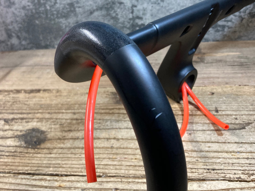 KI492 フォルツァ FORZA CIRRUS PRO ステム一体型 カーボン ドロップハンドル ブラケット/エンド部C-C400/420mm ステム長100mm