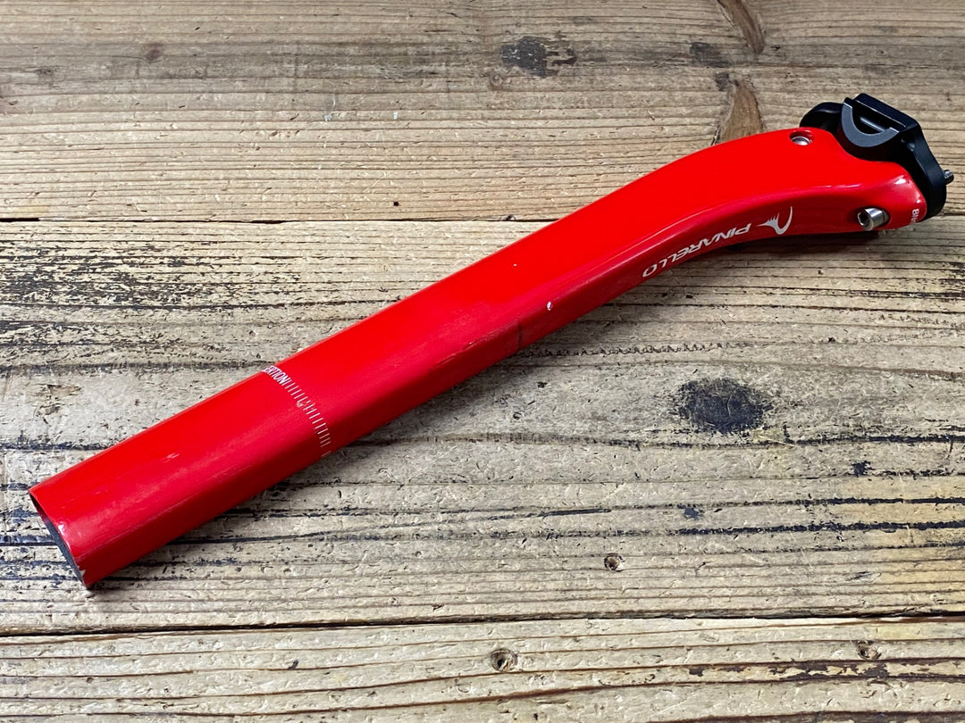 KK126 ピナレロ PINARELLO ドグマ DOGMA F8/F10/F12 PRINCE カーボン シートポスト 赤