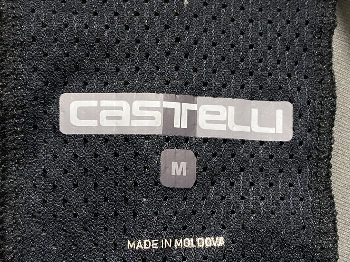KB699 カステリ CASTELLI ROSSO CORSA Perfetto RoS 2 GORE-TEX Infinium Windstopper 長袖 サイクルジャケット シェル グレー M