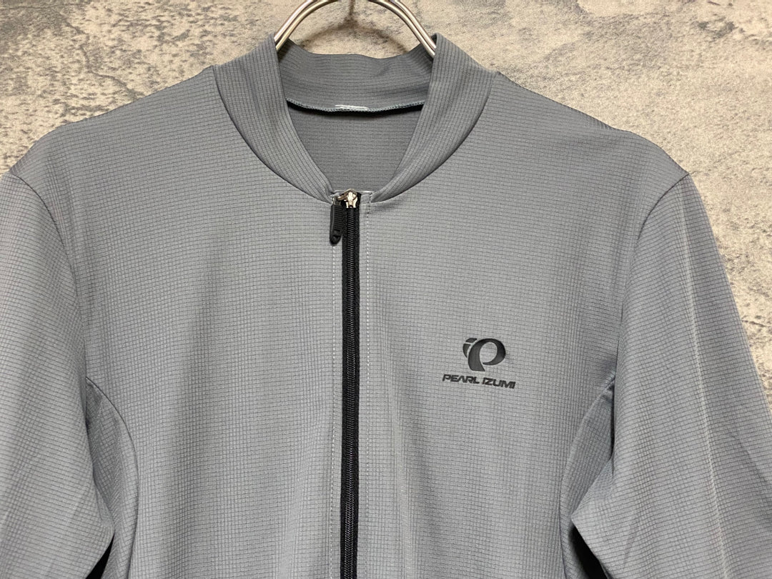 KL037 パールイズミ PEARL iZUMi 半袖 サイクルジャージ グレー サイズ不明