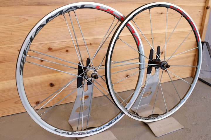 カンパニョーロ Campagnolo シャマルウルトラ チタンカラー SHAMAL ULTRA アルミ クリンチャー ホイールセット シマノ11S 【千葉店】