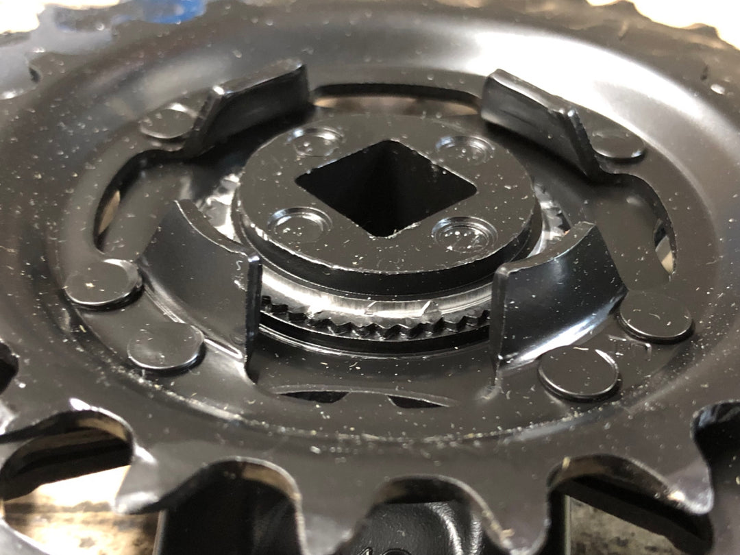 KF758 シマノ SHIMANO FC-MT101-2 クランクセット 175mm 36/22T スクエアテーパー