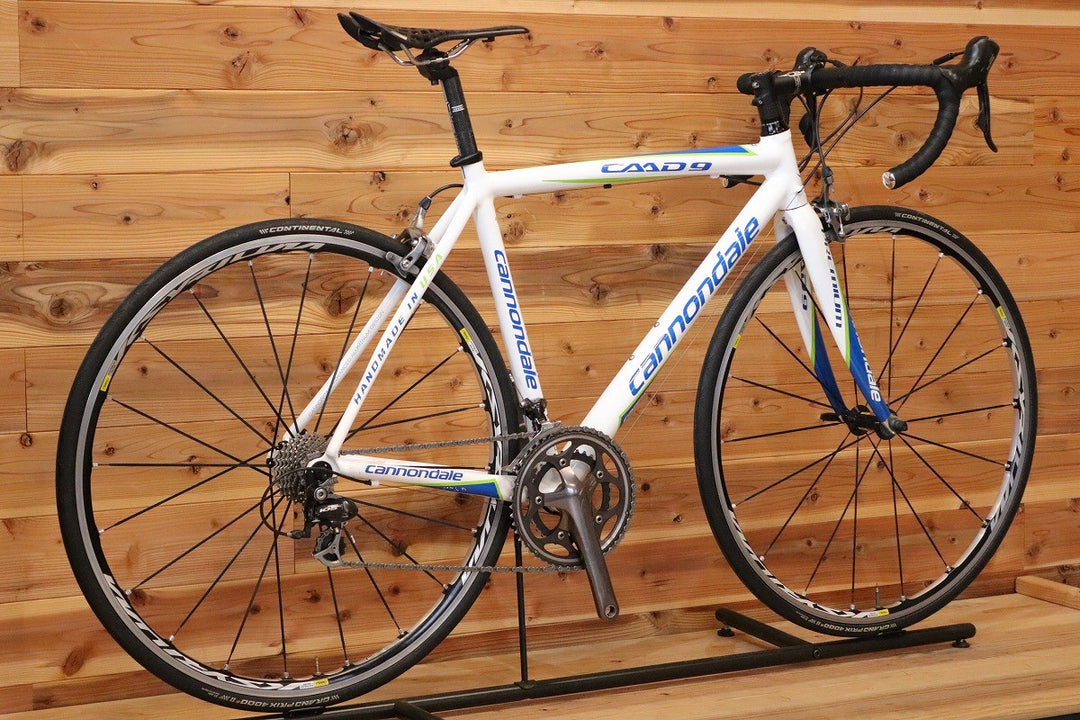 キャノンデール CANNONDALE キャド CAAD 9 5 2010モデル 50サイズ シマノ 105 5600 MIX 10S アルミ ロードバイク 【広島店】