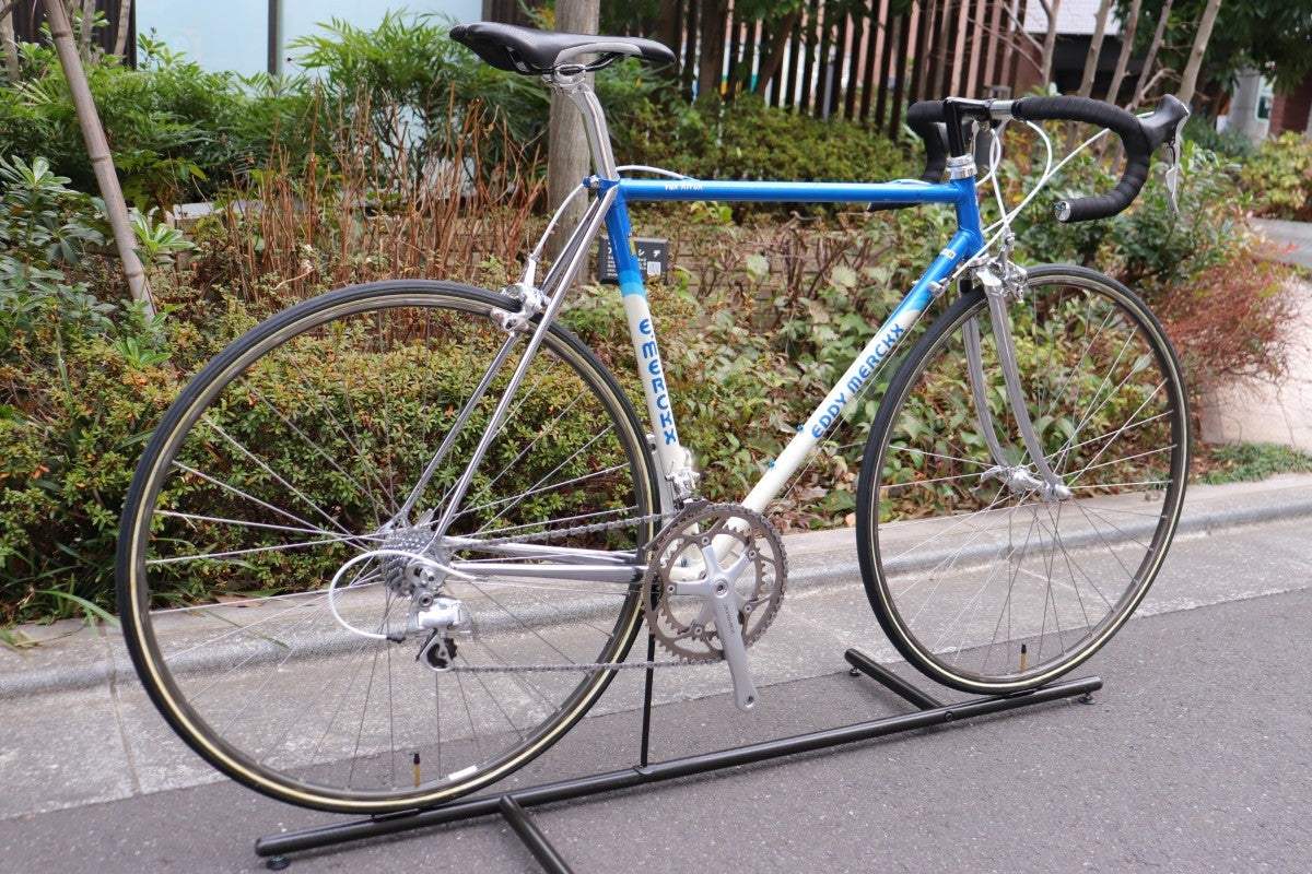 サ*ト様 オークションEDDY MERCKXシルバー1980年代 ロードレーサー エディメルクス EDDY MERCKX コルサエキストラ CORSA EXTRA